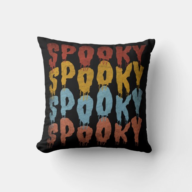 SPOOKY SPOOKY HALLOWEEN CUSHION (Front)