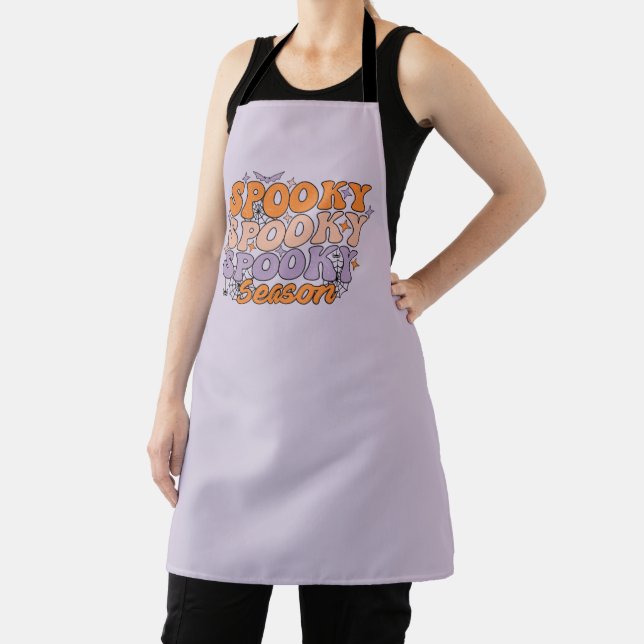 Spooky Spooky Spooky Season Apron (Insitu)