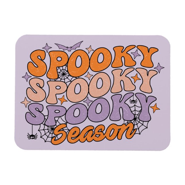 Spooky Spooky Spooky Season Magnet (Horizontal)