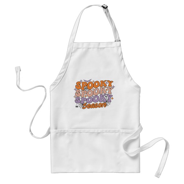 Spooky Spooky Spooky Season Standard Apron (Front)