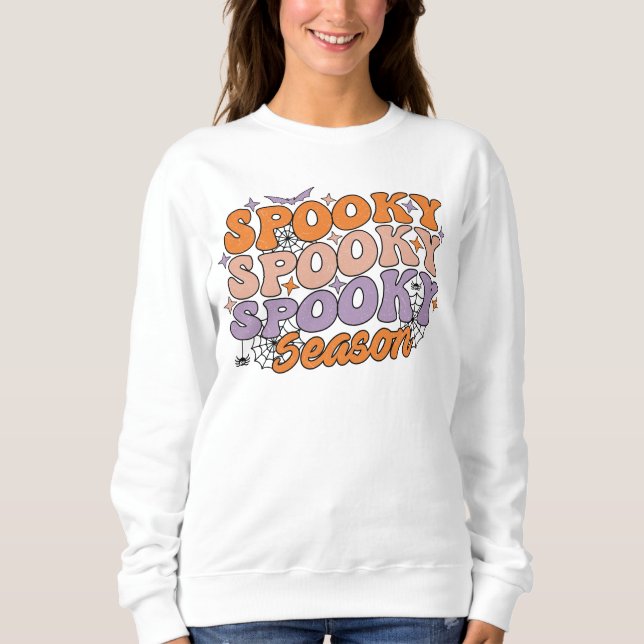 Spooky Spooky Spooky Season Sweatshirt (Front)