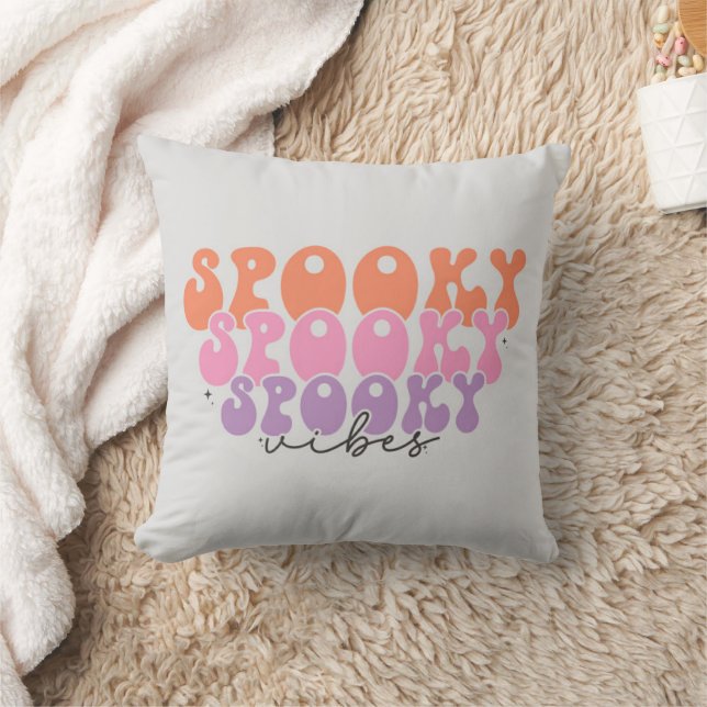Spooky Spooky Spooky Vibes Cushion (Blanket)