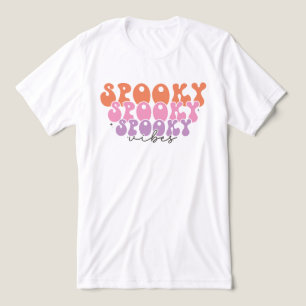 Spooky Spooky Spooky Vibes Tri-Blend Shirt
