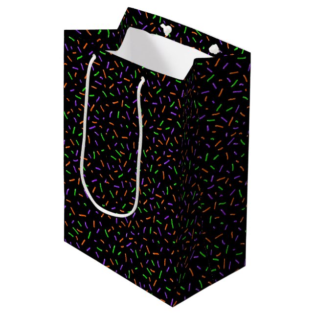 Spooky Sprinkles Medium Gift Bag (Front Angled)