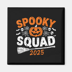 Spooky Squad 2025 Matching Family Halloween Magnet