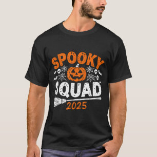 Spooky Squad 2025 Matching Family Halloween T-Shirt