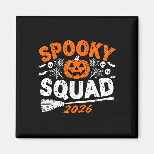 Spooky squad 2026 matching family halloween magnet