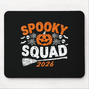 Spooky Squad 2026 Matching Family Halloween Mouse Mat