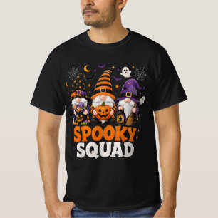 Spooky Squad Halloween Gnome T-Shirt