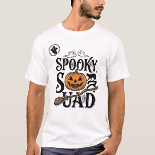Spooky Squad Shirt Vintage Halloween Group Design_