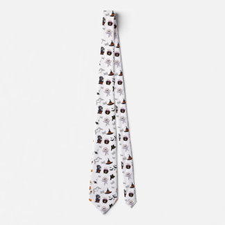 “Spooky Statement Halloween Tie