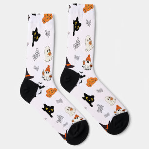 Spooky Steps: Halloween Character Socks