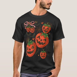 Spooky Strawberry Ghost Halloween Costume For  T-Shirt