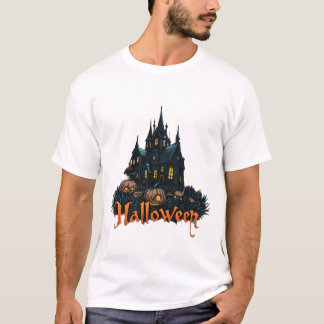 Spooky & Stylish Halloween Logo T-Shirts – Perfect