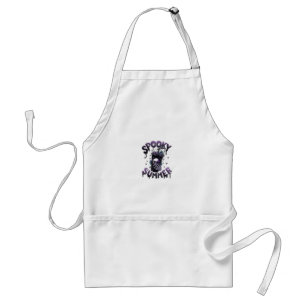 Spooky Summer Funny Meme Skeleton Coffee Funny Sum Standard Apron
