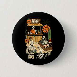 Spooky Summer Halloween Retro Summer Horror 6 Cm Round Badge