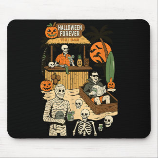 Spooky Summer Halloween Retro Summer Horror Mouse Mat