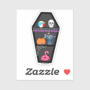 Spooky Summer Mysterious Oddity Shelf