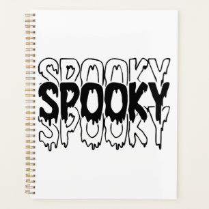 Spooky Sweatshirt  Halloween Spooky Vibes T-Shirt Planner