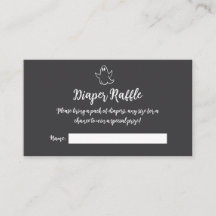 Spooky Sweet "Little Boo" Diaper Raffle