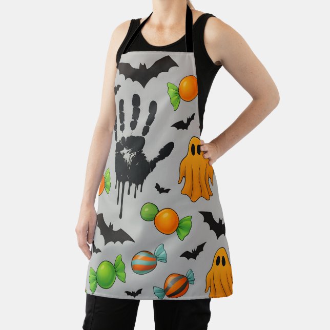 Spooky Sweets & Shadows Apron (Insitu)