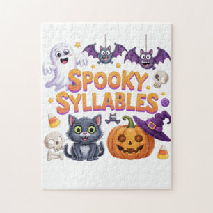 Spooky Syllables Jigsaw Puzzle