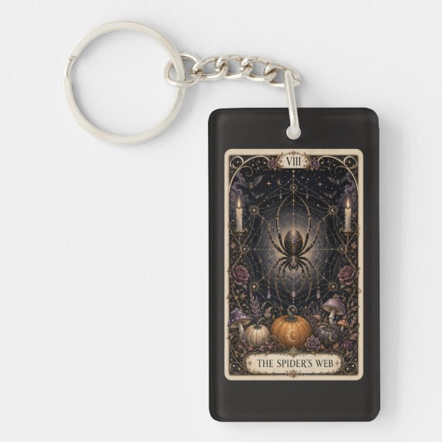 Spooky Tarot Key Ring (Front)