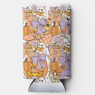 Spooky Teacher Halloween Seltzer Can Cooler