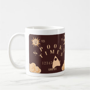 Spooky Times Spirit Board Halloween Vibes Coffee Mug