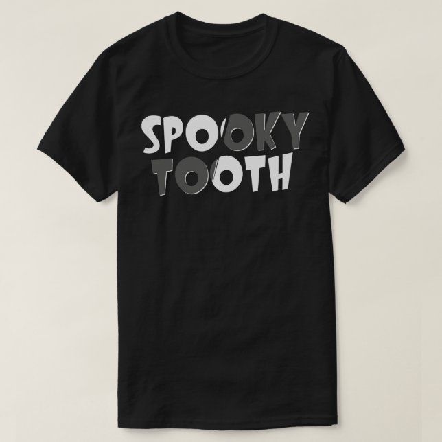 Spooky Tooth Bold Display T-Shirt (Design Front)