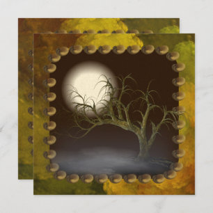 Spooky Tree Halloween Party Invitation