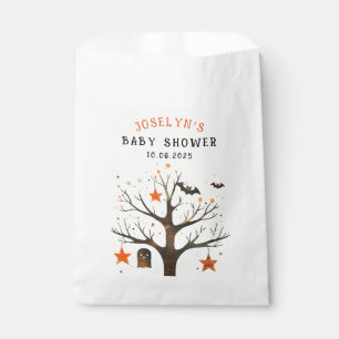 Spooky Tree with Ghost, Bats and Stars Halloween Favour Bags