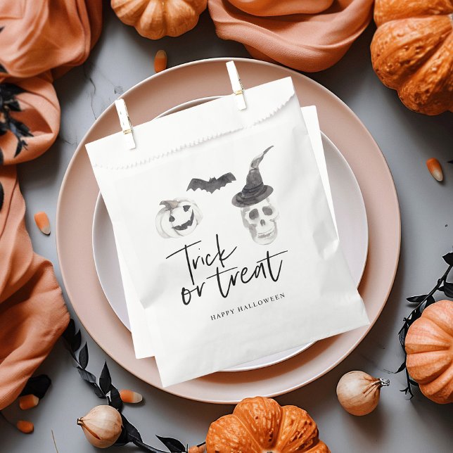 Spooky Trick or Treat | Halloween Party  Favour Bags (Creator Uploaded)