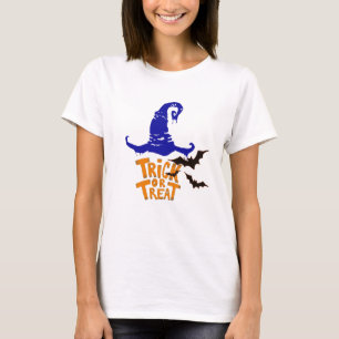 Spooky Trick Or Treat Shirt - Halloween Witch