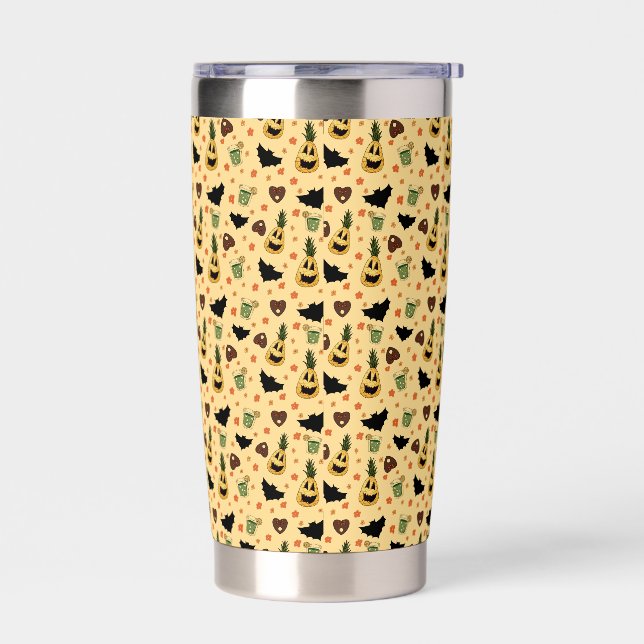 Spooky Tropical Tumbler (Left)