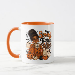 Spooky Tunes Coffee Mug Halloween Music