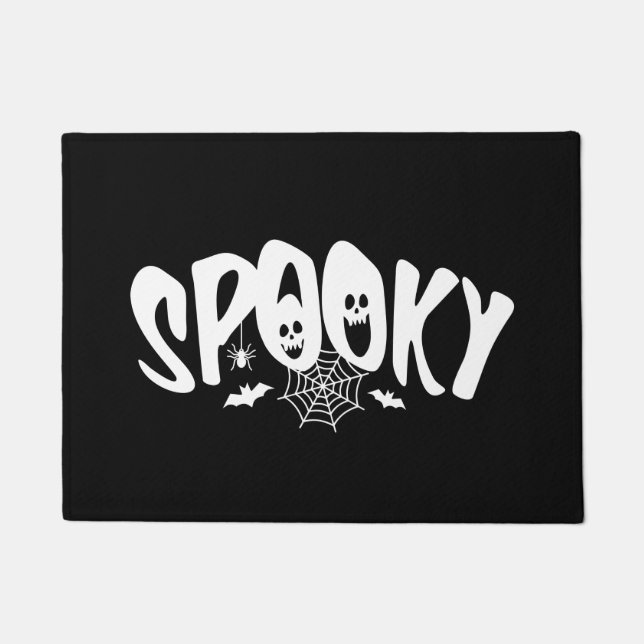 Spooky Typography Doormat (Front)