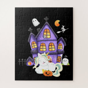Spooky Unicorn Jigsaw Puzzle