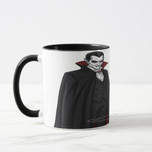 Spooky Vampire Come Drink Coffee With Me Halloween Mug