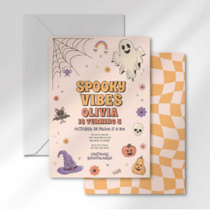 Spooky Vibes Birthday Invitation