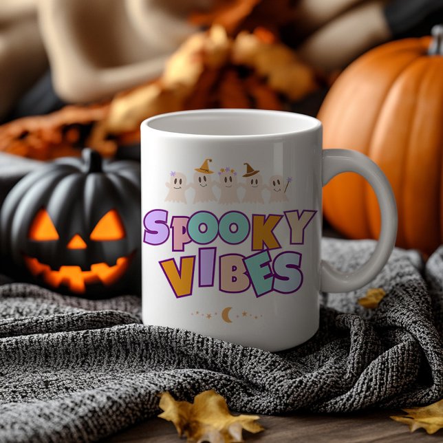 Spooky vibes coffee mug (Creator Uploaded)