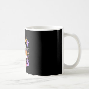Spooky vibes cute ghost jack o lantern retro coffee mug