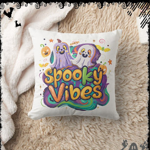 Spooky Vibes ExDesigner Halloween Cushion