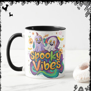 Spooky Vibes   ExDesigner   Halloween Mug
