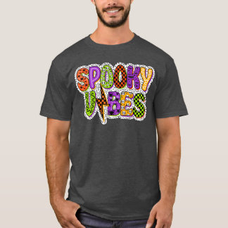 Spooky Vibes Halloween family T-Shirt