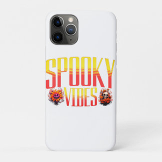 Spooky Vibes: Halloween Graphic Tee iPhone 11 Pro Case