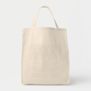 Spooky Vibes: Halloween Graphic Tee Tote Bag