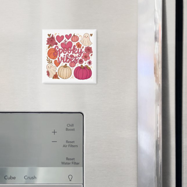 Spooky Vibes - Halloween  Magnet (In Situ (Fridge))