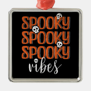 Spooky vibes metal tree decoration