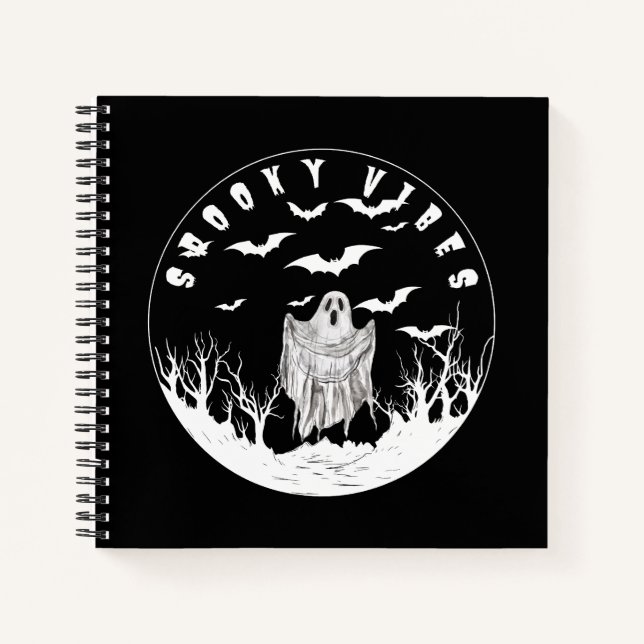 Spooky Vibes Notebook (Front)